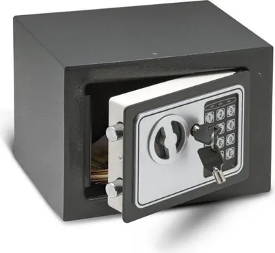 Obrázek produktu pro Elektronický trezor Work Men Security CFE172317, vnější rozměry 17 x 23 x 17 cm