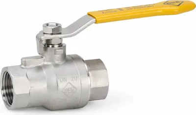 Obrázek produktu pro BEE G Plynový kohout 1/2" IG 1.4408 DVGW 2tlg PN40 PTFE / Viton, 1 ks.