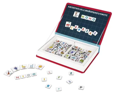 Productafbeelding van Janod Magnetibook - Spaans alfabet, magnetisch spel, educatief speelgoed