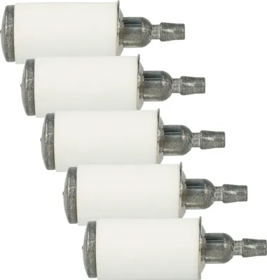 Produktbild von vhbw 5x Kraftstofffilter kompatibel mit Craftsman 358351080, 358351063, 358351082, 358351081, 358351062 Gartengeräte z.B. Motorsäge, Motorsense