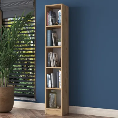 Image de Skye Decor, HC114 - 2661, Bücherregale, Nussbaum, 30 x 170 x 25 cm