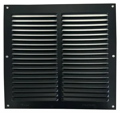 Image de Grilles d'aeration aluminium vernis, L.20 x l.20 cm