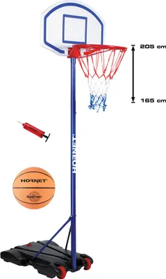 Produktbild von Hudora Basketballständer Hornet 71625 m. Ball u. Pumpe