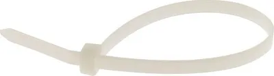 Produktbild von 20 Stück wiederverwendbare Kabelbinder 4,8 x 200 mm transparent