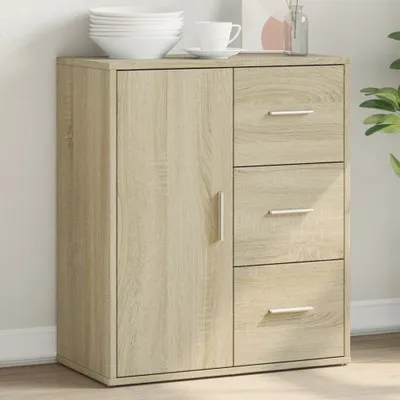 Immagine prodotto di vidaXL Credenza rovere Sonoma 60x31x70 cm materiale a base di legno