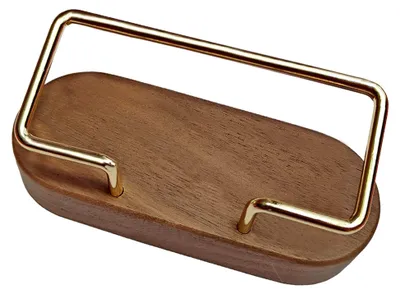 Produktbild von Visitenkartenhalter aus Holz für Büro und Schreibtisch