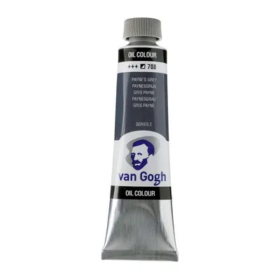 Immagine prodotto di Vernice ad olio Van Gogh in tubetto 40 ml Payne Gray 708