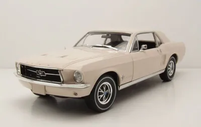 Produktbild von Ford Mustang Coupe 1967 Bermuda Sand She Country Special Denver Colorado Modellauto 1:18 Greenlight Collectibles
