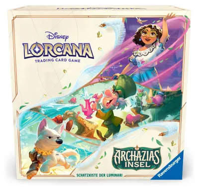Obrázek produktu pro Disney Lorcana - Ostrov Archazie - Truhla s pokladem Luminari - Obchodní karty