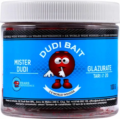 Obrázok produktu pre Dudi Bait Mister Dudi Hook Balls Tari Slow Working 20mm 100g