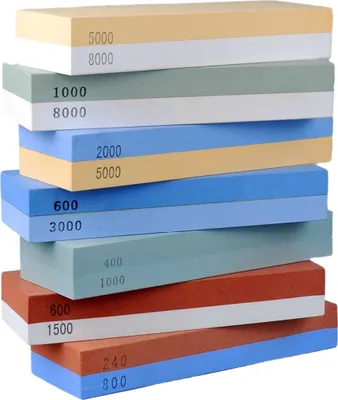 Produktbild von Schleifstein Set Abziehstein 600 3000Wetzstein für Messer Wetstones