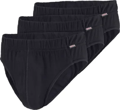 Produktbild von Adamo 3er-Pack Slips Übergröße schwarz