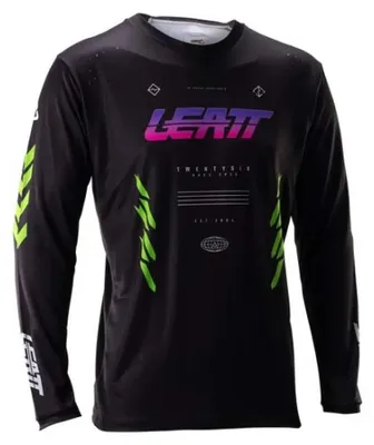 Immagine prodotto di Maglia a maniche lunghe Leatt Gravity 4.0, colore nero, taglia L, uomo