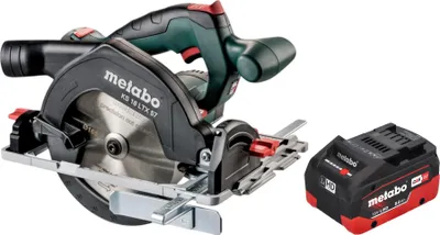 Produktbild von Metabo KS 18 LTX 57 Akku Handkreissäge 18 V 165 mm + 1x LiHD Akku 8,0 Ah - ohne Ladegerät
