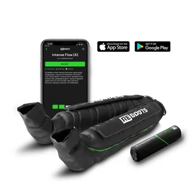 Produktbild von Reboots Go Lite Recovery Boots – 4 Kammern, 180 mmHg, Akku, mobil