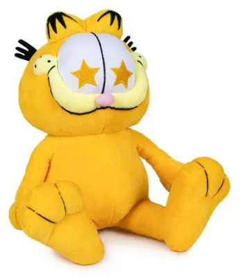 Produktbild von Garfield Kuscheltier Sterne - 30 cm Plüschtier weiches Stofftier