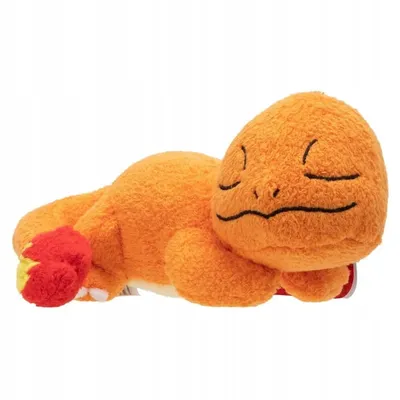 Zdjęcie produktu dla Pokémon, Pluszowy Charmander Śpiący – Idealny towarzysz każdej przygody!