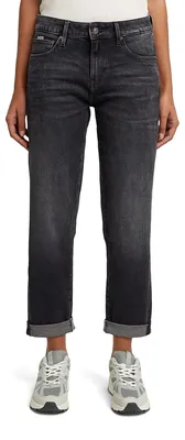 Image de G-STAR Jeans pour femmes, modèle Kate Boyfriend, couleur gris (Vintage Basalt D15264-C293-B168), taille 30W /