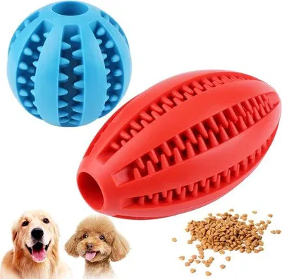 Produktbild von Famanu Interaktive Hunde-Spielbälle - Set für Zahnpflege und Spielspaß