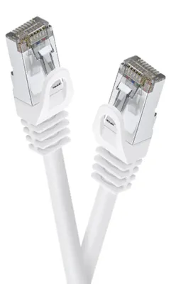 Produktbild von celexon CAT 6A Patchkabel - S/FTP 10,0m, weiß