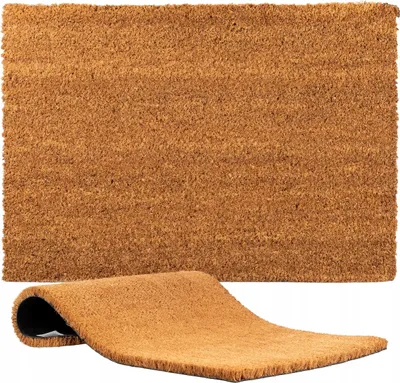 Zdjęcie produktu dla Deco4Home Wycieraczka Kokos Natural 40x60cm | Włókno Kokosowe | Brązowa