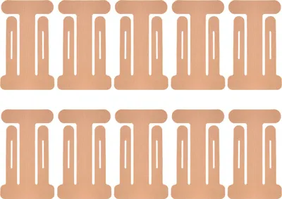 Produktbild von 5/10 Stück Kinesiologie-Tape für den Ellenbogen, vorgeschnitten, wasserdicht, zur Schmerzlinderung am Ellenbogen für Männer und Frauen, atmungsaktiv, athletisches Muskelstütztape für den Sport