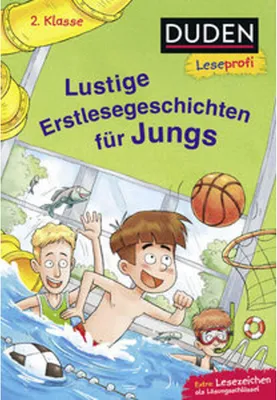 Obrázok produktu pre Duden Leseprofi - Lustige Erstlesegeschichten für Jungs, 2. Klasse (Doppelband)