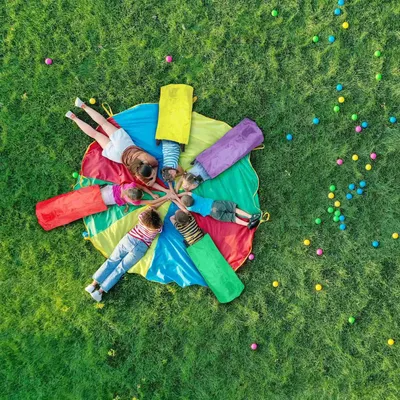 Produktbild von Trampoline für Kinder im 4er-Pack