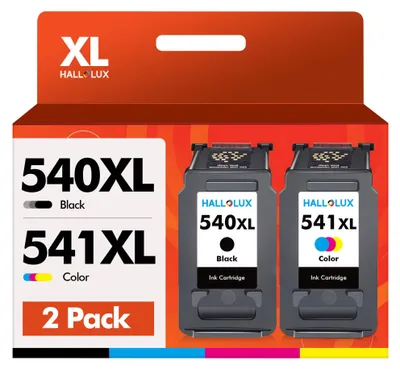 Produktbild von HALLOLUX 540XL 541XL PG540 CL541 Patronen Kompatibel für Canon Druckerpatronen 540 541 Multipack für Canon TS5150 Druckerpatronen Pixma TS5151 MG3650S MG3650 MG3150 MG3250 MG3550 MG3600 MG4250 MX475