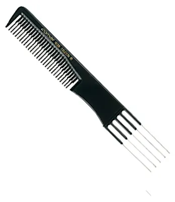 Produktbild von Comair Toupier-Gabelkamm 102 B Black Profi Line Comair comb 102 black