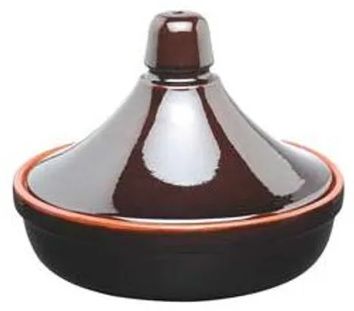 Image de Tajine en terre cuite Brunella - 26 cm