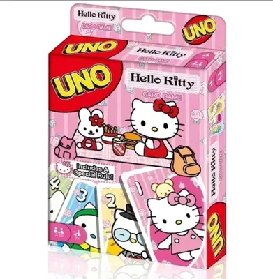 Produktbild von Uno Hello Kitty - Classic color & number card game, board game NEW &