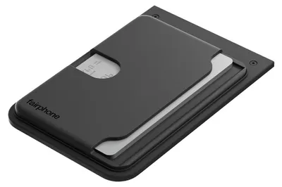 Produktbild von Fairphone, Kartenhalter für Fairphone 6 Modular Kunststoff 3 Karten, Schwarz