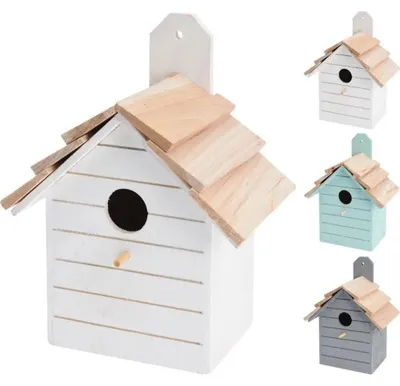 Image de Maison D'oiseau Décorative Abri Charmant Pour Oiseaux De Jardin - Home & Styling