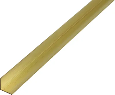 Produktbild von Alberts Winkelprofil | Messing | 1000 x 15 x 15 mm