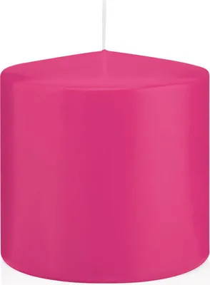 Produktbild von Wiedemann Stumpenkerzen Pink 100 x Ø 98 mm, 6 Stück