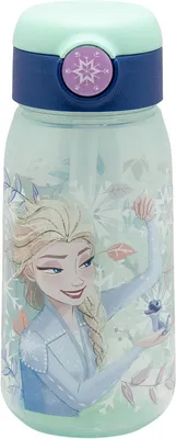 Obrázek produktu pro Láhev na pití se slámkou, bez BPA, objem 510 ml, pro děti