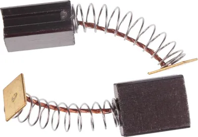 Produktbild von 2x Trade-Shop Kohlebürsten Motorkohlen Schleifkohlen 6,5 x 14,6 x 18/19mm kompatibel mit Einhell TKS 250, TKS 250 UV Tischkreissäge