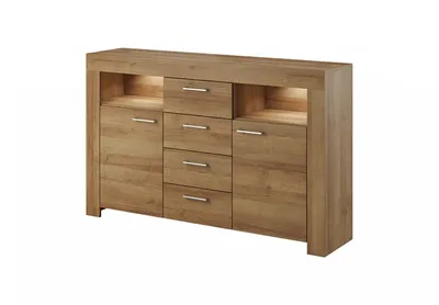 Obrázok produktu pre Kombinovaná komoda 155 cm SOFIE - dub riviera