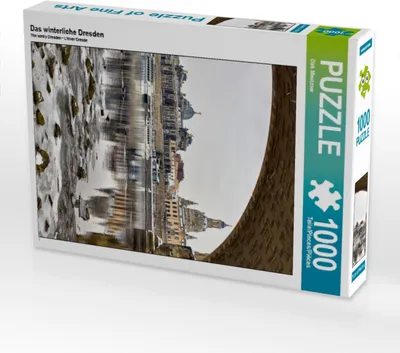Produktbild von Calvendo Das winterliche Dresden 1000 Teile Puzzle hoch 480x640mm, Meutzner Dirk; 7285032