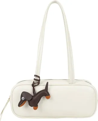 Produktbild von Gallantry, Cabas Tasche für Damen Bicolor mit Zierschleife, Weiß