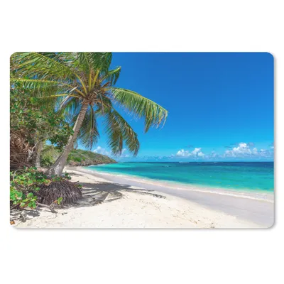 Produktbild von MuchoWow® Mauspad Mousepad Strand - Meer - Tropisch 27x18 cm - Mousepads - Maus Mat - Pad - Mausunterlage - Büroartikel - Desk Matten