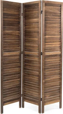 Produktbild von RAUMTEILER "COTTAGE" | 3-teilig, Holz | Paravent | Farbe: braun