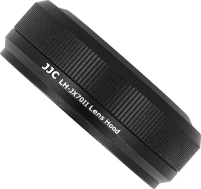 Zdjęcie produktu dla Osłona obiektywu JJC w kolorze czarnym odpowiednia dla Fujifilm X70