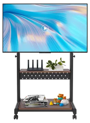 Imagen del producto de Soporte para televisión, con altura ajustable, diseño versátil, color