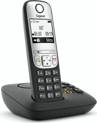 Produktbild von Gigaset A690A - Analoges/DECT-Telefon - Kabelloses Mobilteil - Freisprecheinrichtung - 100 Eintragungen - Schwarz (S308
