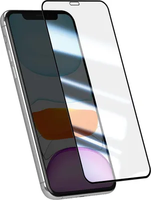 Zdjęcie produktu dla Avizar, szklana folia 3D dla iPhone'a 11, odporna na zarysowania, zakrzywiona, przezroczysta
