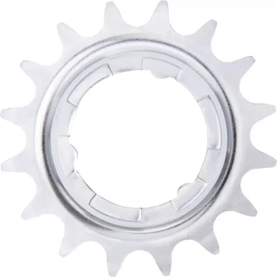 Image de Pignon Shimano SM Gear 18 dents couronne dentée coudée pour moyeu à vitesses intégrées Alfine Nexus argenté