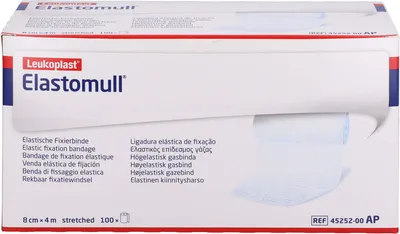 Obrázek produktu pro Elastomull 8 cmx4 m 45252 elastická fixační páska 100 ks