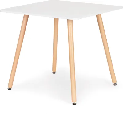 Immagine prodotto di Tavolo da cucina quadrato moderno in legno 80x80 cm